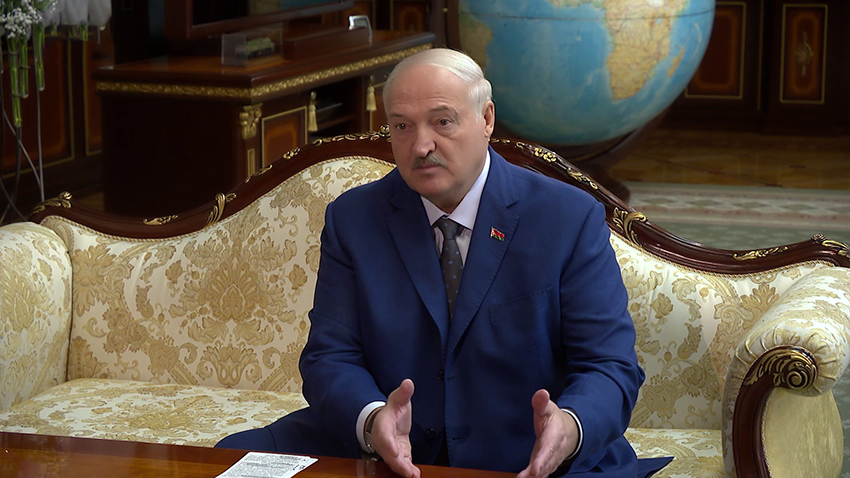 Александр Лукашенко – встреча с послом Узбекистана