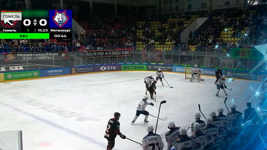 Александр Скоренов набрал два очка в матче КХЛ