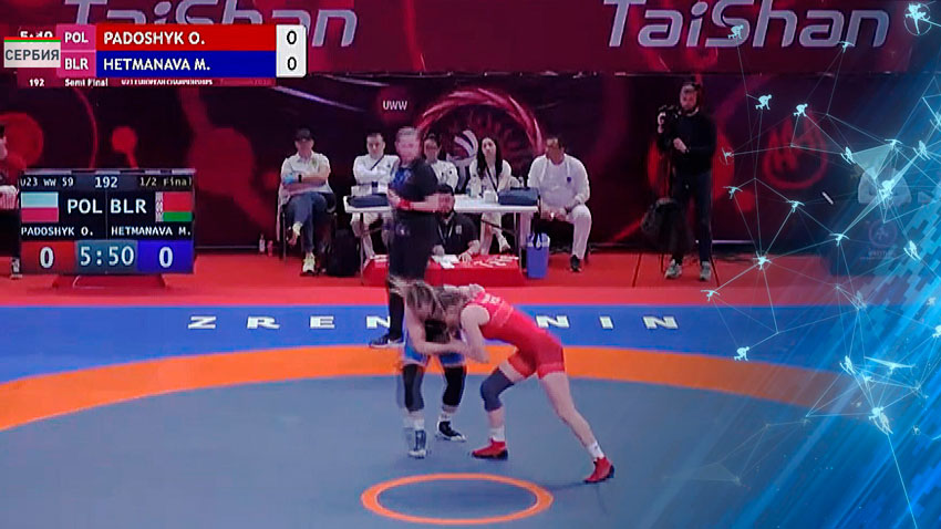Белоруски вышли в финалы молодежного чемпионата Европы по борьбе