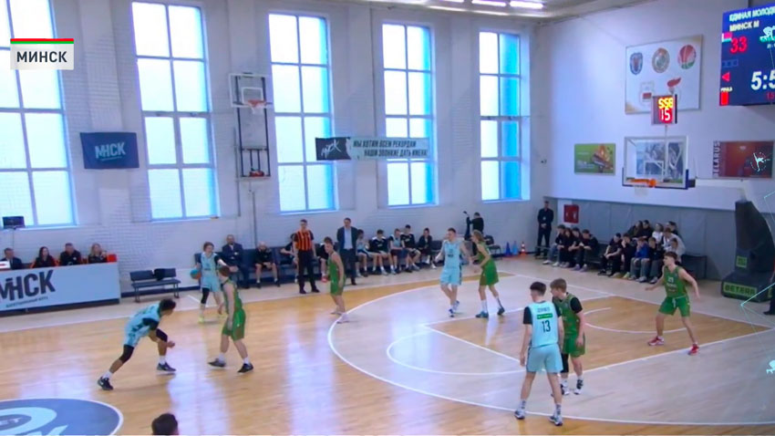 Баскетбольный клуб «МИНСК» обыграл «УНИКС» в домашнем поединке Молодежной лиги