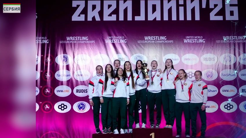 На молодежном ЧЕ по борьбе белоруски добыли три золотые награды