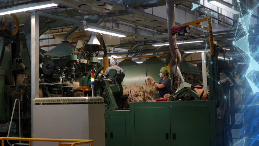 На Белорусской универсальной товарной бирже впервые состоялись транзитные сделки по реализации льняного волокна