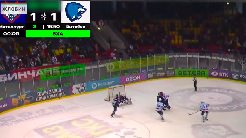 В хоккейной экстралиге состоялись четвертые матчи четвертьфинальной серии Кубка Президента