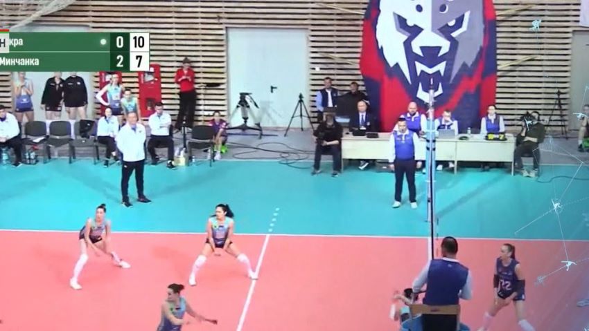 Волейболистки «Минчанки» одержали первую победу в финальной серии чемпионата Беларуси
