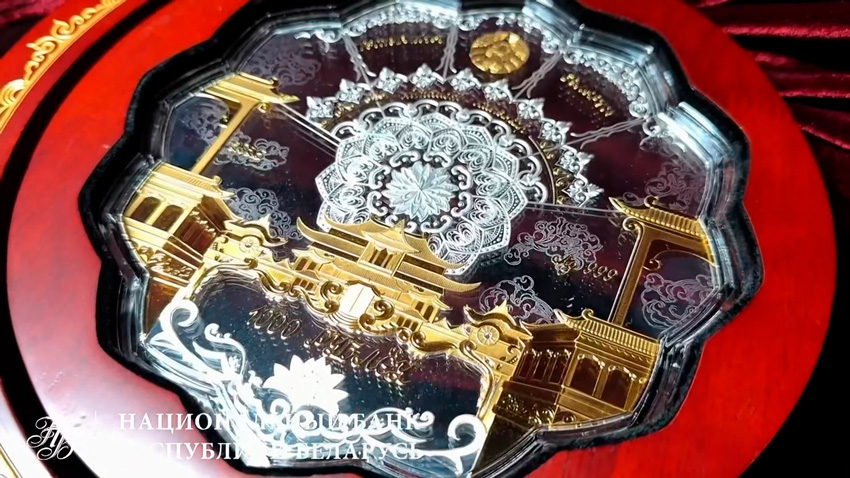 Нацбанк 23 апреля выпускает в продажу монету весом 1,5 килограмма