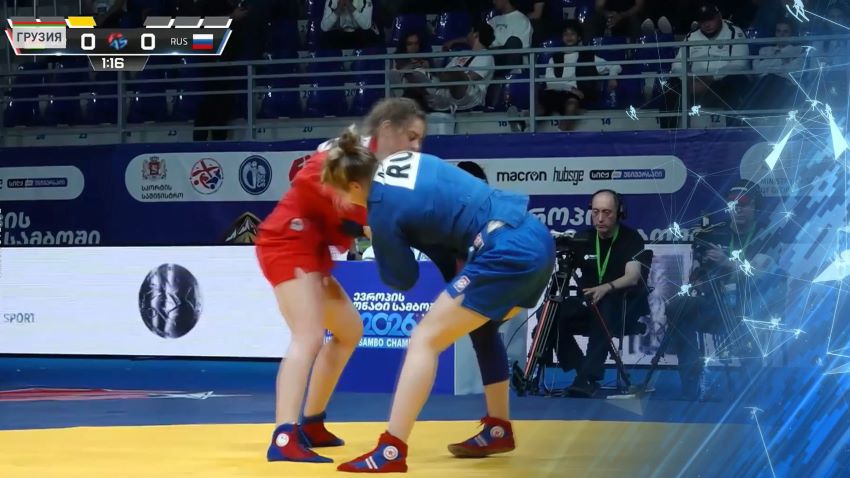 Белорусские борцы выиграли 10 медалей чемпионата Европы по самбо в Грузии