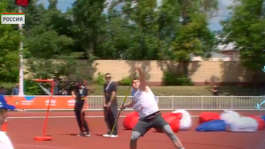 Белорусский метатель копья Котковец выиграл турнир в Москве