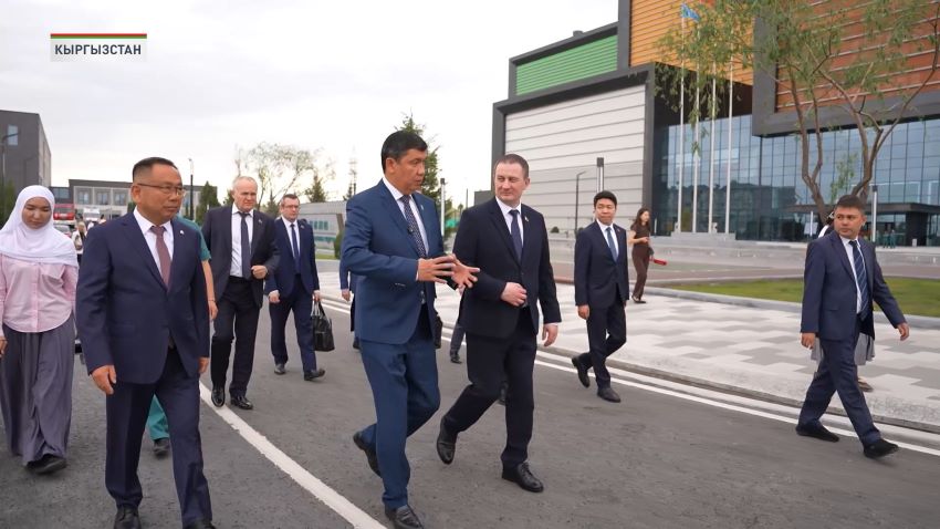 Турчин посетил предприятия по переработке отходов в Кыргызстане