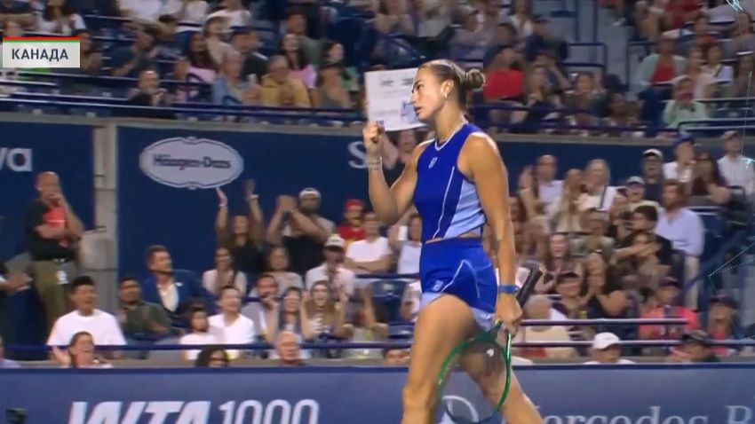 Соболенко вышла в 1/8 финала турнира WTA-1000 в Торонто