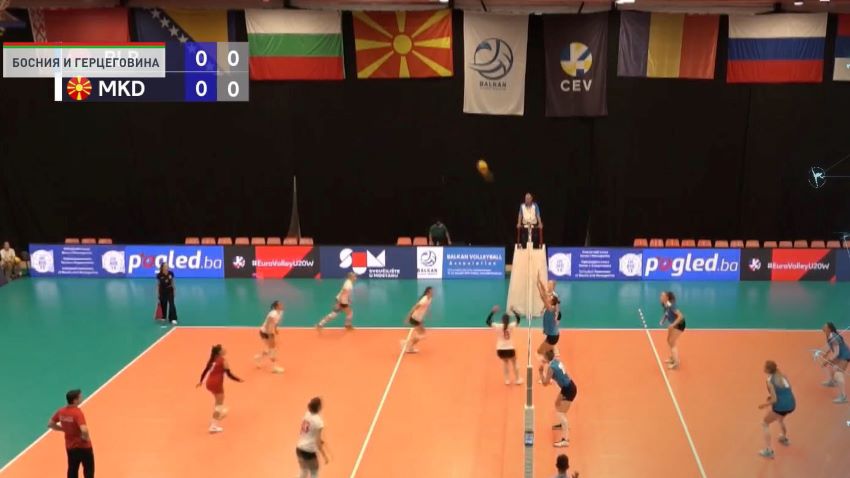 Женская сборная Беларуси-U20 по волейболу попала в полуфинал отборочного турнира на ЧЕ-2027