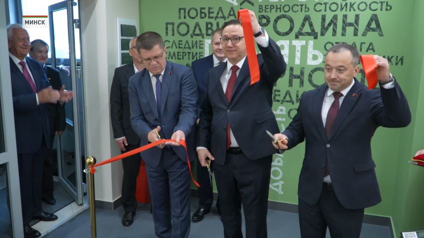 Перцов принял участие в открытии Центра военно-патриотического воспитания в «МИТСО»
