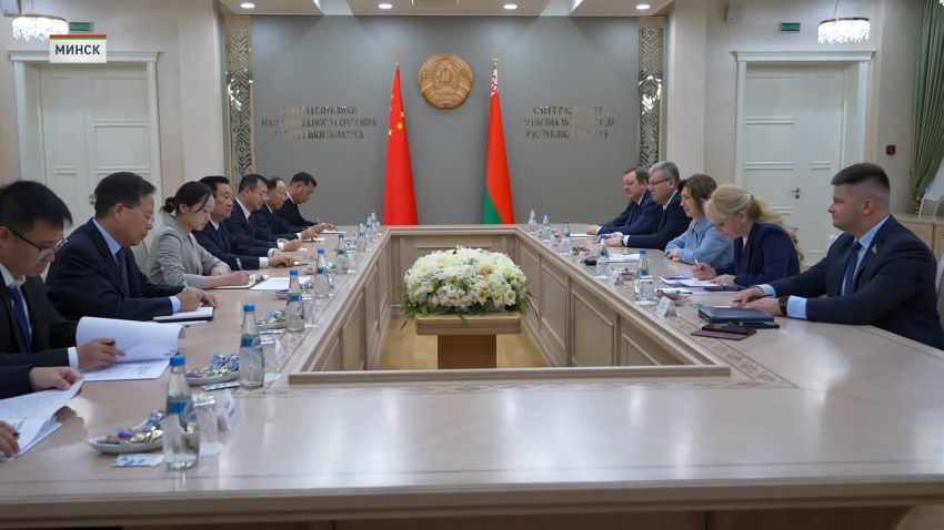 Делегация Всекитайского комитета Народного политического консультативного совета КНР прибыла в Минск