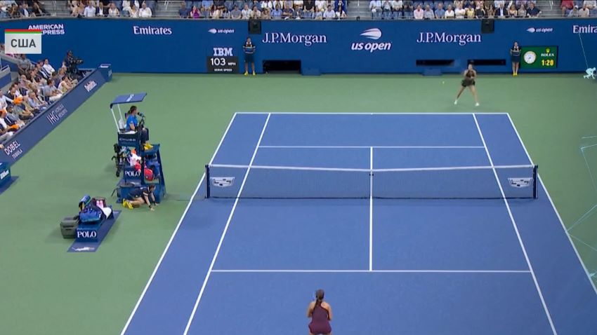 Соболенко в четвертый раз подряд вышла в финал US Open