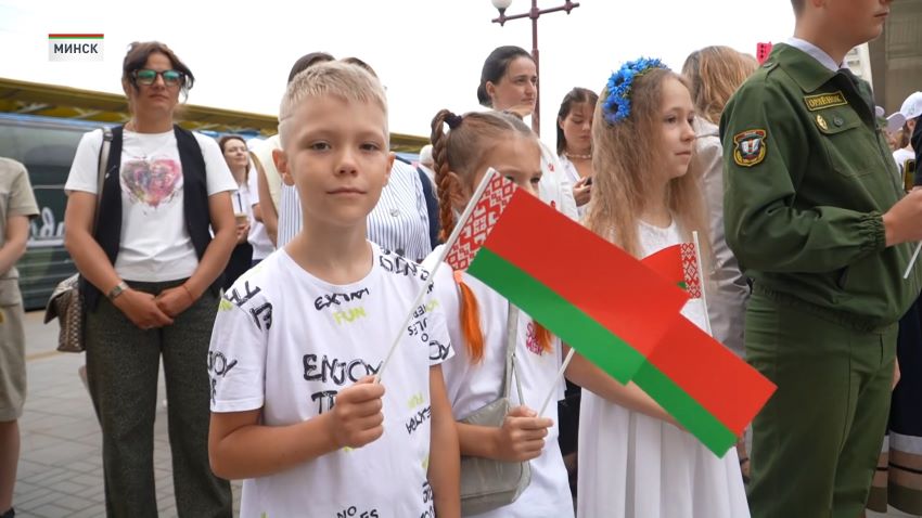 Передвижной музей «Поезд Победы» прибыл в Минск
