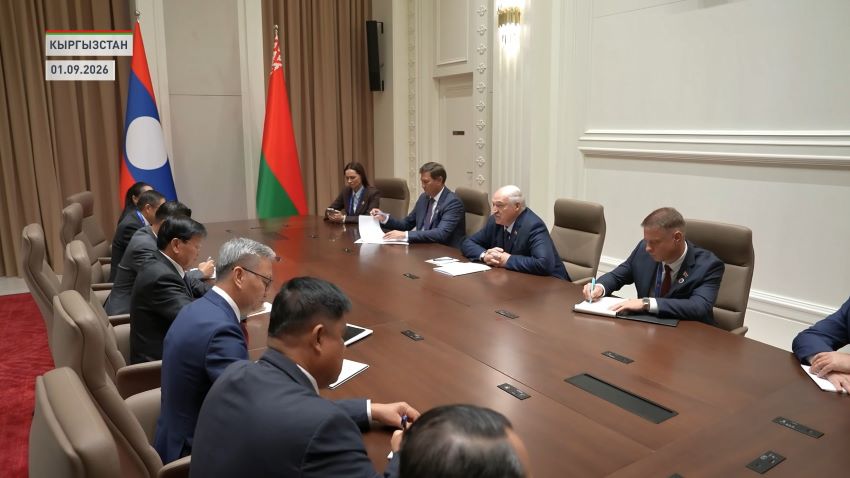 Беларусь и Лаос на саммите ШОС наметили перспективные направления сотрудничества