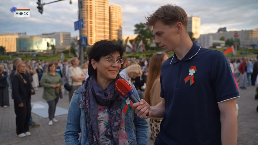 Масштабный гала-концерт проходит у стелы «Минск – город-герой»