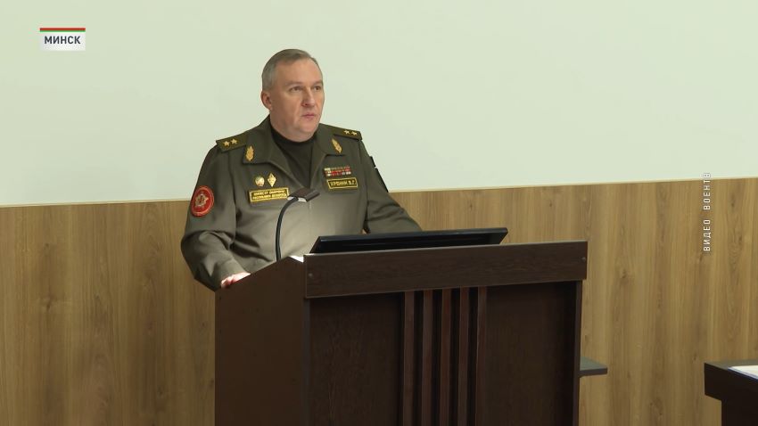 Виктор Хренин провел лекцию для слушателей и преподавателей факультета Генштаба Вооруженных Сил