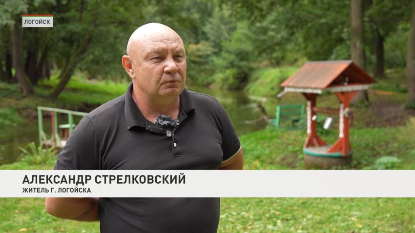 Очистили колодец, добавили качели и зону барбекю: в Логойске благоустроили родник