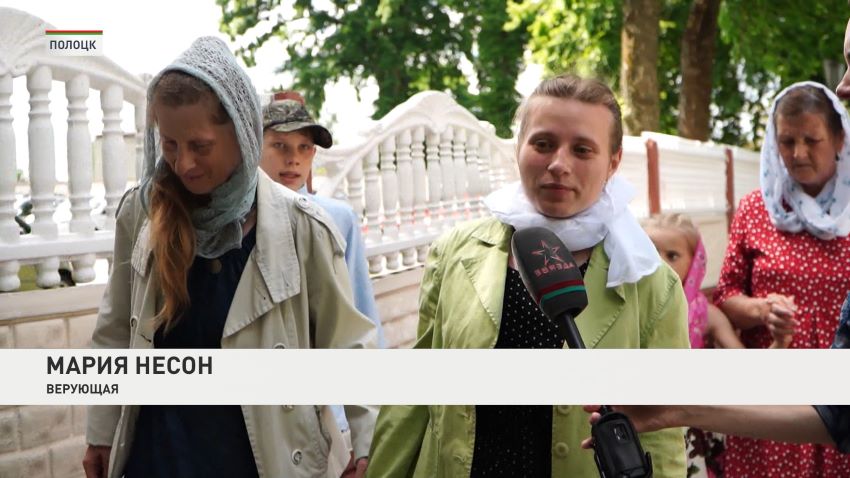Православные верующие отмечают день памяти Евфросинии Полоцкой
