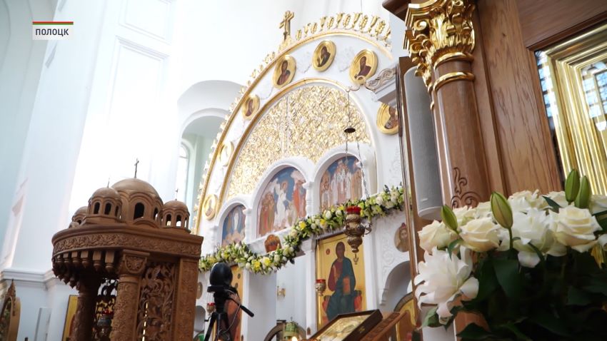 Православные верующие отмечают день памяти Евфросинии Полоцкой