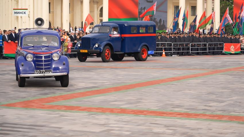 На страже дорог 90 лет. Белорусская ГАИ масштабно отметила юбилей в центре столицы