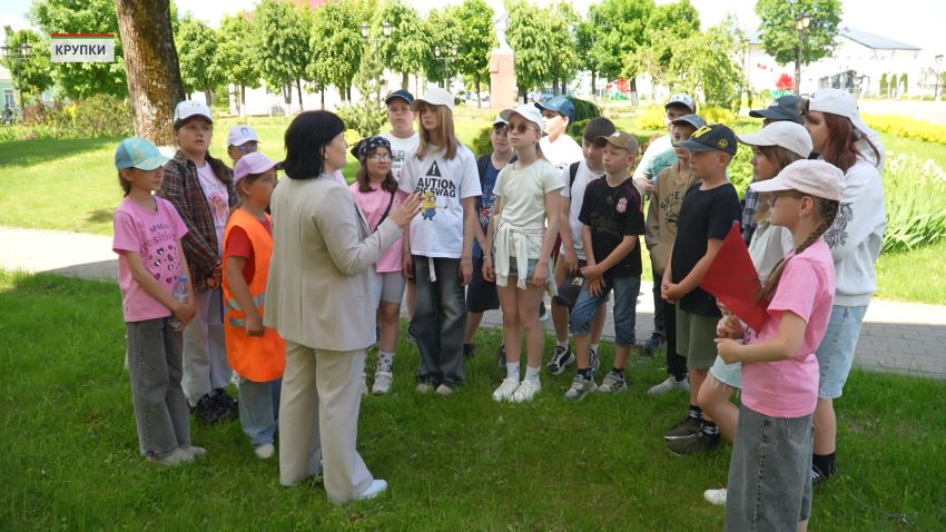 Патриотический проект «В поисках сокровищ земли белорусской» стартовал в Крупках