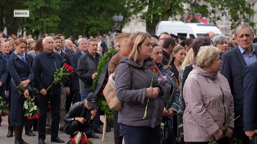 В Минске состоялась церемония прощания с народным писателем Беларуси Николаем Чергинцом