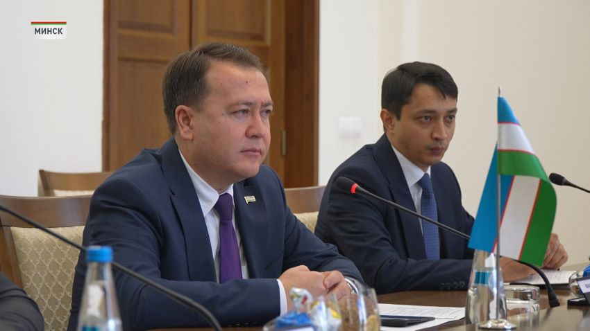 Игорь Сергеенко встретился с Чрезвычайным и Полномочным Послом Узбекистана Нуриддином Мамажоновым