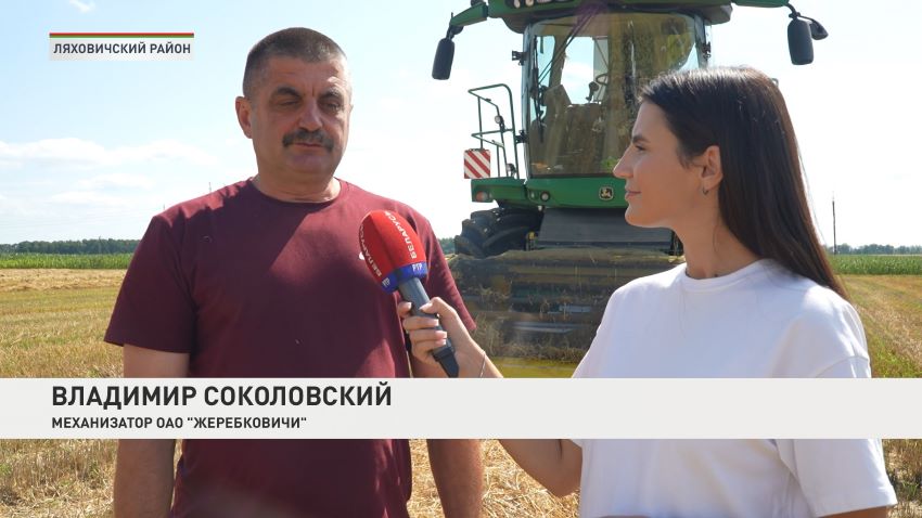 500 рулонов соломы за смену – как работает ведущее сельхозпредприятие Ляховичского района