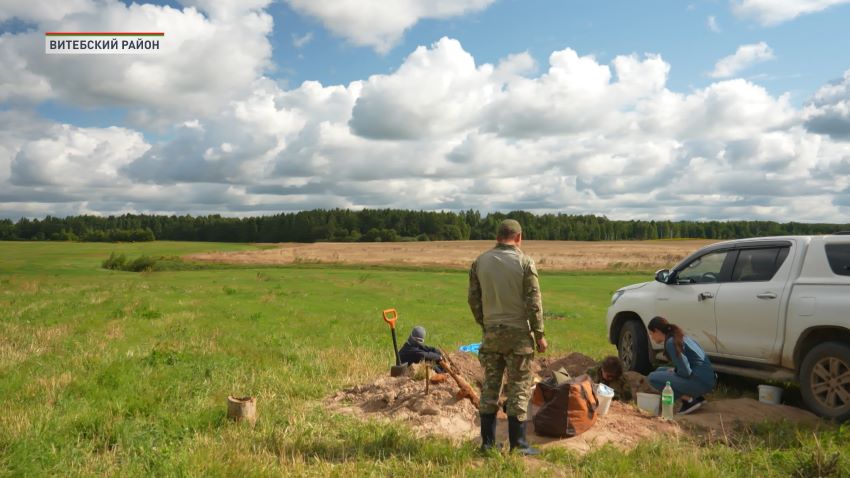 Волонтеры-поисковики из Татарстана присоединились к международной «Вахте Памяти» в Витебском районе