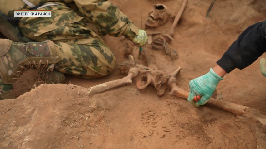 Волонтеры-поисковики из Татарстана присоединились к международной «Вахте Памяти» в Витебском районе