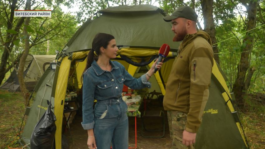 Волонтеры-поисковики из Татарстана присоединились к международной «Вахте Памяти» в Витебском районе 