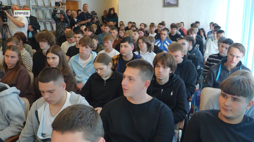Акция «Беларусь адзiная» прошла 14 сентября в  Кричевском аграрно-строительном колледже