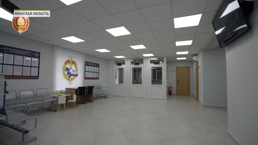 Кубраков принял участие в открытии модернизированного здания ГАИ в Столбцах