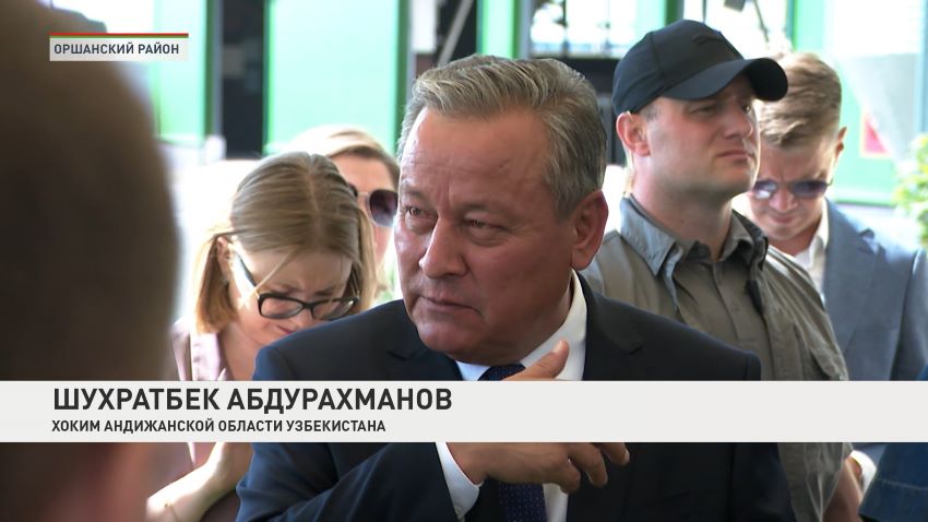 Вопросы животноводства и кооперация с Андижанской областью. Итоги визита Лукашенко в Оршанский район