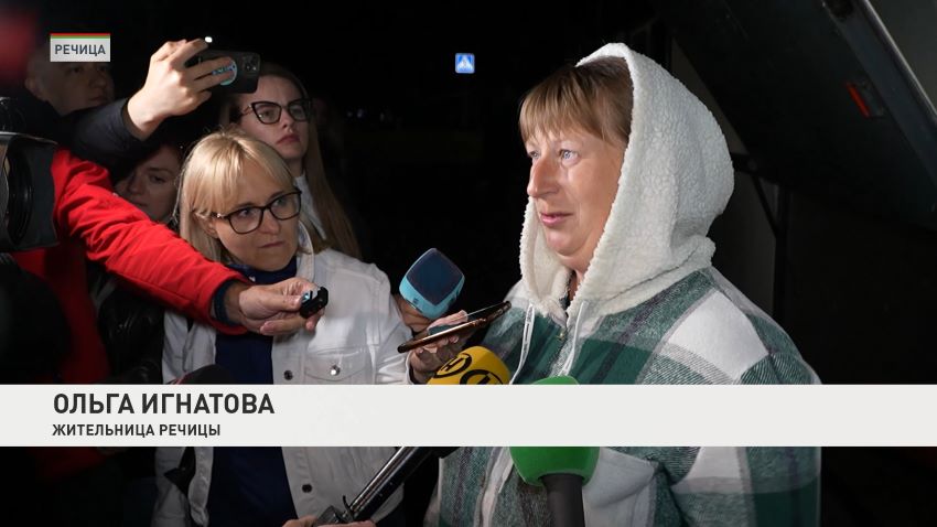 Пассажиры попавшего под удар БПЛА ВСУ автобуса вернулись в Речицу