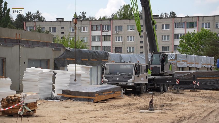 В Бресте строят инновационный детский сад