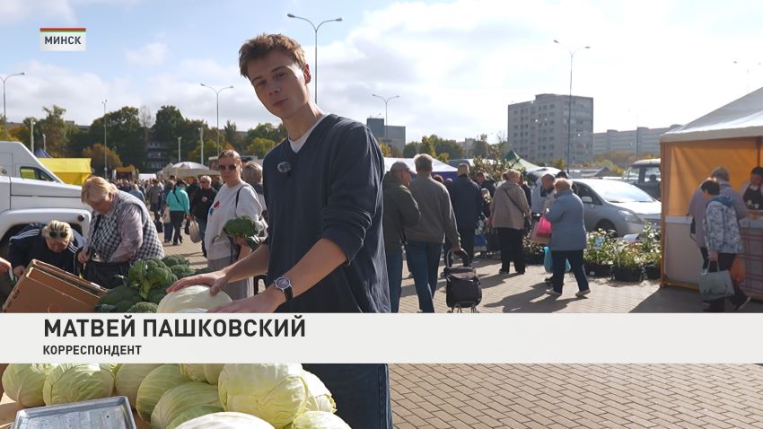 От свежих овощей и мяса до наливных яблок и сладкого меда: cезонные сельхозярмарки вернулись в Минск