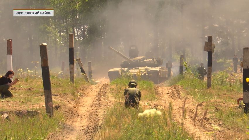 На базе Военной академии Беларуси проходит смотр-конкурс на лучший военно-патриотический клуб 
