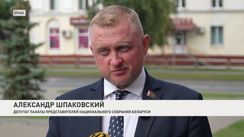 Актуальные темы обсудили жители Орши на встрече с Александром Шпаковским 