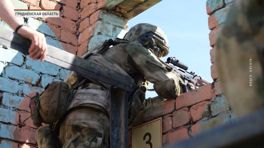 Cостязания «Тактический стрелок» проходят на полигоне «Гожский» под Гродно