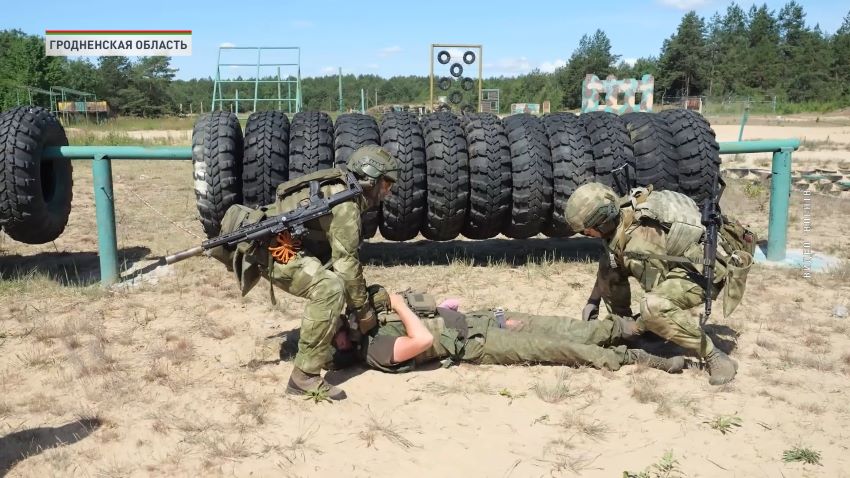 Cостязания «Тактический стрелок» проходят на полигоне «Гожский» под Гродно