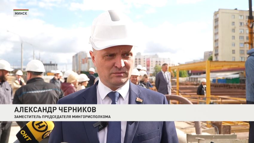 Щит «Мария» начал прокладывать тоннель зеленой ветки минского метро