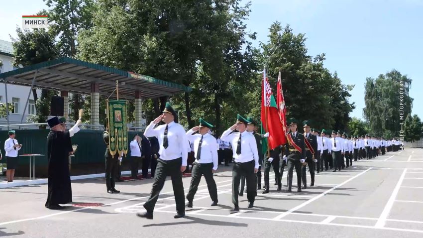 Выпускники Института пограничной службы получили дипломы об окончании вуза