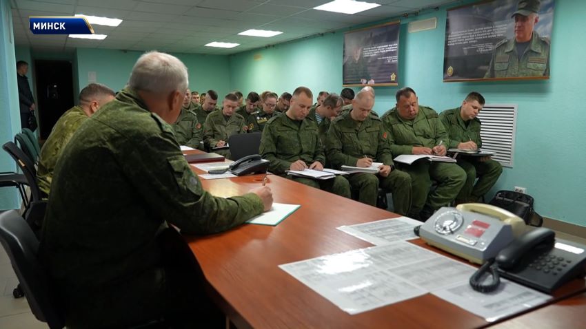 Проверка боеготовности по поручению Президента проходит в воинской части 120-й отдельной мехбригады 