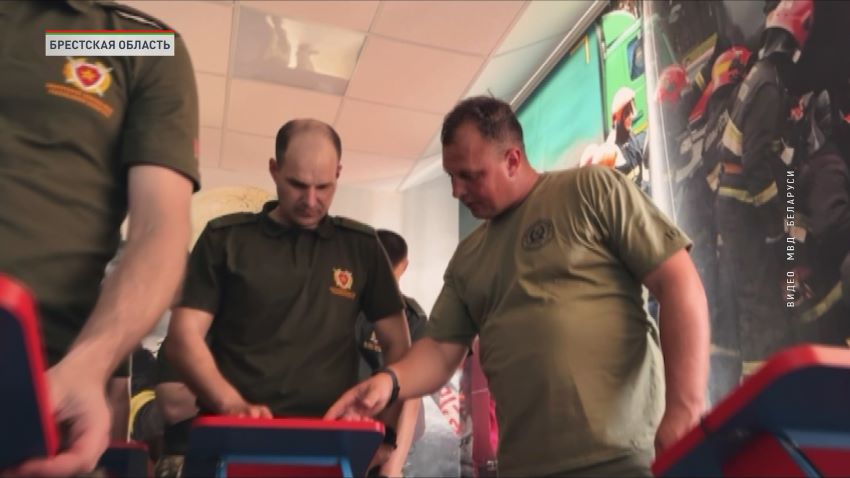Учебный сбор с офицерами и прапорщиками Барановичского соединения завершился в Бресте