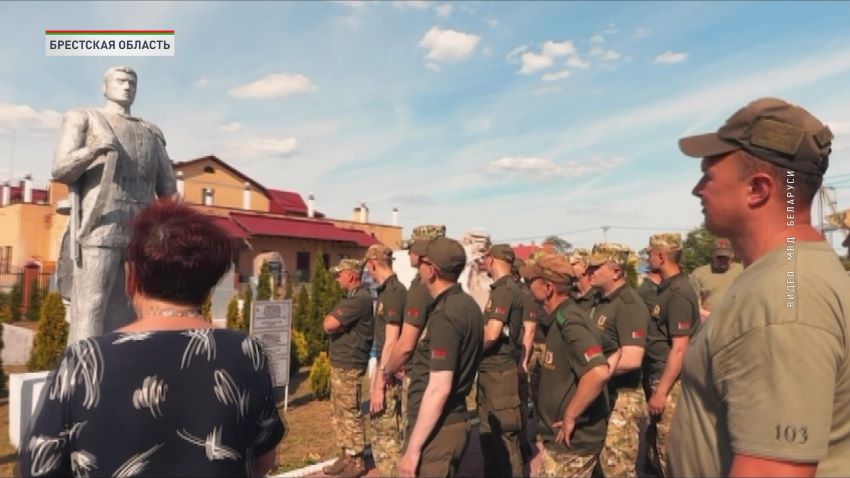 Учебный сбор с офицерами и прапорщиками Барановичского соединения завершился в Бресте