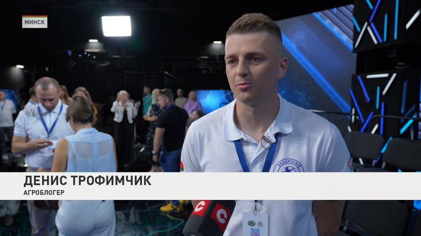 Участники форума «Блог.Бай. Третий трудовой» приняли участие в съемках спецвыпуска ток-шоу на СТВ