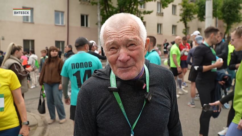 «Зеленый марафон» в Витебске объединил любителей бега со всей страны