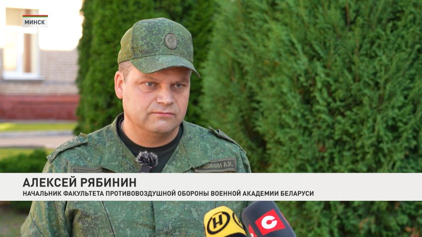 Более 800 новобранцев прибыли в Военную академию Беларуси